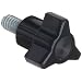 Davies Thermoset Three Arm Knob, Flute Rim, Threaded Stud, 1/4"-20 Thread Size X 1/2" Thread Length, 7/8" Diameter (Pack of 10)