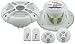 250 Watts 6.5'' 2 Way Marine Component Speaker System