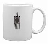 African Hair Comb Mug