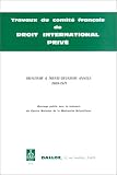 Revue Editions Dalloz - Sirey  / Travaux du comité de droit international privé : Trentième à trente-deuxième années - 1969-1971