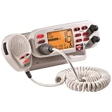 COBRA MR F75-D MARINE CLASS-D DIGITAL SELECTIVE CALLING TECHNOLOGY FIXED MOUNT RADIO (WHITE)
