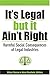It's Legal but It Ain't Right: Harmful Social Consequences of Legal Industries (Evolving Values for a Capitalist World)