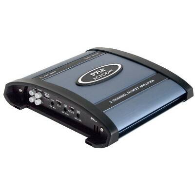 Pyle Academy PLAM1200 Car Amplifier - 50 W @ 4 Ohm - @ 2 Ohm1200 W PMPO - 2 Channel (PLAM1200) -