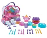 Schylling - Plastic Picnic Set with Backpack (38 Pieces)