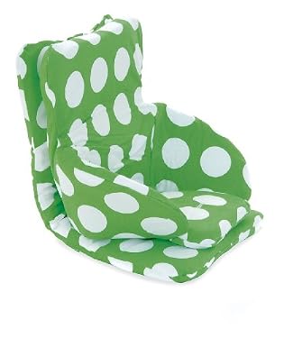 Kuster K1 Highchair Cushion Pack - Lime Circles
