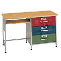 Locker 3-Drawer Desk