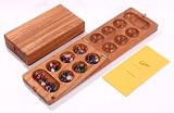 Eigenschaften Creativ-Design Diana Mingers 6007302 / Kalaha Klapp-Kalaha mit Edelsteinen Mancala Muschelspiel