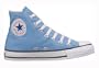 Converse Chuck Taylor All Star Hi Top Carolina Blue Canvas Shoes with Extra Pair of Carolina Blue Laces men's 7/ women's 9