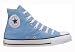 Converse Chuck Taylor All Star Hi Top Carolina Blue Canvas Shoes with Extra Pair of Carolina Blue La