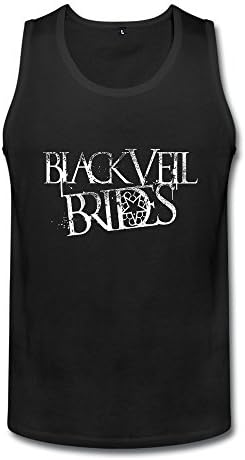 Black Veil Brides Letter Logo Tank Top For Mens T Shirts Black