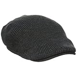 Van Heusen Men's Ivy Cap, Charcoal, One Size