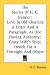 The Stories Of H. C. Bunner: L...