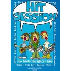 HIT SESSION BAND 1 : SONGBOOK MELODIE- AUSGABE MIT AKKORD-BEZ. 100 SONGS YOU REALLY SING - Noten/sheet music