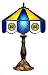 Notre Dame Fighting Irish Glass Table Lamp 14