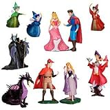 Disney Sleeping Beauty Deluxe Figurine 10-Piece Set