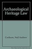 Archaeological heritage law