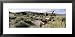Houses on a Landscape, Bodie Ghost Town, Bridgeport, California, USA Framed Art Poster Print by Panoramic Images, 31x15
