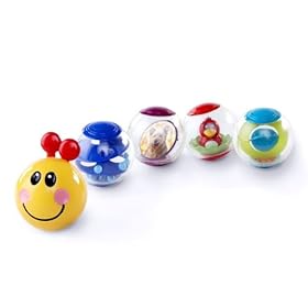 Baby Einstein Roller Pillar Activity Balls - Balls are perfect for little hands and encourage your baby to touch, explore, and discover lots of fun