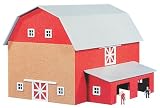 Barn w/Silo & Chicken Coop Kit MDP1517