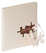 Walther GB-173 Gästebuch Puzzle, Format 23 x 25 cm, 144 weiße Seiten, mit Ausschnitt für persönlichen Namen