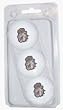 James Madison Dukes Top Flite XL Golf Balls 3 Ball Sleeve (Set of 2)