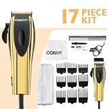 Conair HC245ECS Gold Linez 17 Piece Ethnic Clipper Kit