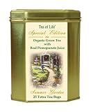 Tea Of Life Special Edition Summer Garden Blend Flavor, 25-Count Tetra Tea Bag 1.8-Ounce Tins (Pack of 3)