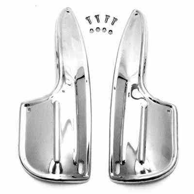 VW Bug, Stainless Steel Vintage Tall Rear Fender Guards