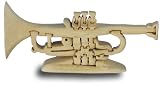 Review Quay  / Trumpet - Handcrafted Wooden Puzzle