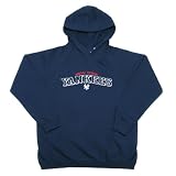 New York Yankees MLB Youth JV Pullover Hooded Sweatshirt (Navy Blue)