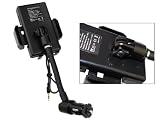 Universal FM Transmitter Hands-free Car Kit for Mobile Phone and Mp3 (With 3.5mm Audio Input)