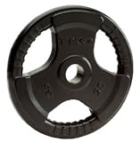TKO TriGrip Rubber Plate 35lb