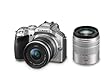 Panasonic ルミックス デジタル一眼カメラ/ダブルズームレンズキット (14-42mm/F3.5-5.6標準ズームレンズ、45-150mm/F4.0-5.6望遠ズームレンズ付属)フルハイビジョンムービー一眼 ソリッドシルバー DMC-G5W-S