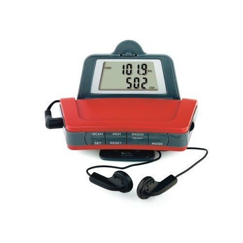 SportingGoods: Sportline 353 Talking Pedometer with FM Radio