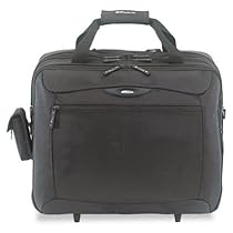 Hot Sale Targus CityGear Rolling Travel Case for 17 Inch Notebooks TCG717 (Black with Yellow)