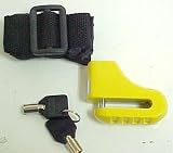 NEW! Motorcycle Disc Brake Lock W/ 2 Keys, Pouch Disk