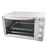 Coffee Pro Multi-Function Toaster Oven with Multi-Use Pan in White
