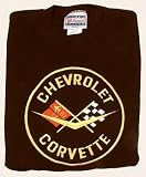 Corvette 53-62 Emblem Black Sweatshirt