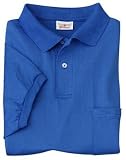 Stedman by Hanes Jersey Knit Sport Shirt with Pocket Royal-L