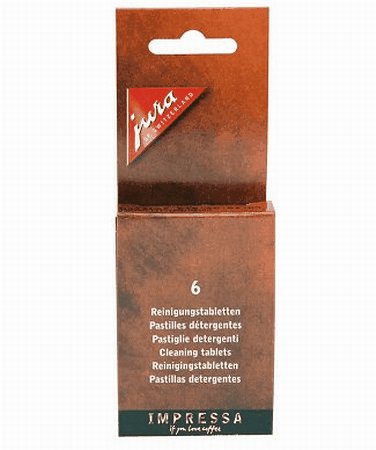 Jura-Capresso 1151.12 Cleaning Tablets for all Capresso and Jura-Capresso Automatic Coffee Centers, Pack of 6