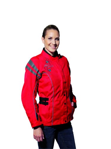 RACER 13244 Calla Ladies Textiljacke Gr&ouml;&szlig;e XL rot Preisvergleich