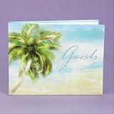 Palm Tree Guest Book - Personalized