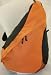 Sports : Body Bag Crossbag Rucksack-orange/schwarz-10l-Bodybag