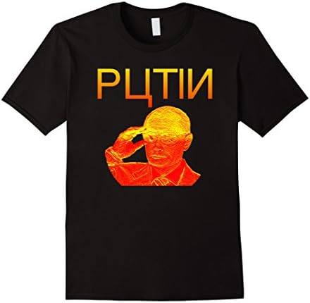 Men's Vladimir Putin Shirts: Russia KGB Sunglasses T-shirt Tee  Medium Black