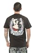 Lucky 13 Brenda Sexy Pin Up Girl Horseshoe Black T Shirt