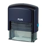 Plus Corporation ID Guard Stamp, Small Navy, 1 Pad