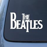 THE BEATLES - Vinyl Decal Sticker #A1375 | Vinyl Color: White