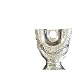 siamese14  - Global Views Large Silver Siamese Twin Vase