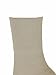 Womens Diabetic Socks Cotton Ankle Seamless Toe Cushioned Sole Solid Colors (9-11, White/Khaki/Black)