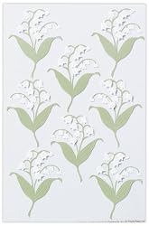 Martha Stewart Crafts Stickers, Dimensional Lily of the Valley